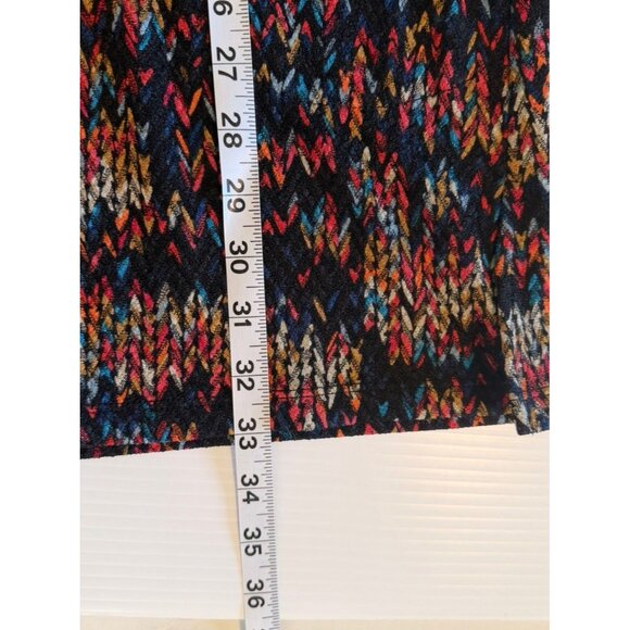 Susan Graver XLP Petite Liquid Knit Open Front Cardigan Duster Office Career - Picture 11 of 12